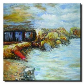 Tranh in Canvas sơn dầu
